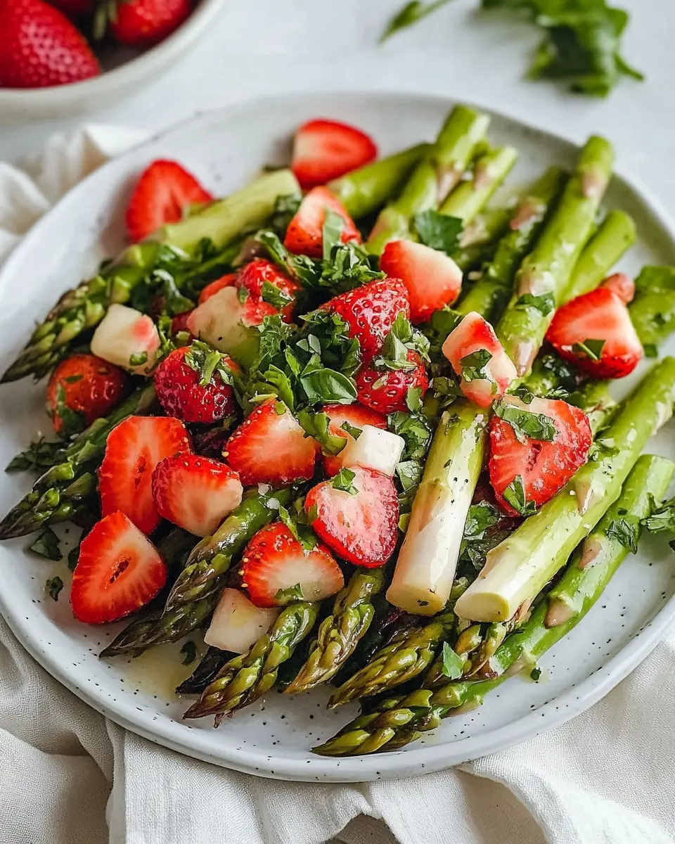 Spargelsalat mit Erdbeeren: Bestes Rezept für frische Genussmomente 6 tksgcrzonfljtqdeolso