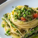 Spaghetti mit grünem Spargel und Gremolata Rezept First Image First Image