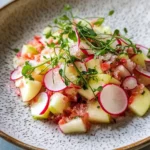 Radieschensalat mit Apfel – Bestes einfaches Rezept First Image First Image