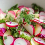 Radieschen Salat mit Apfel einfach & frisch First Image First Image