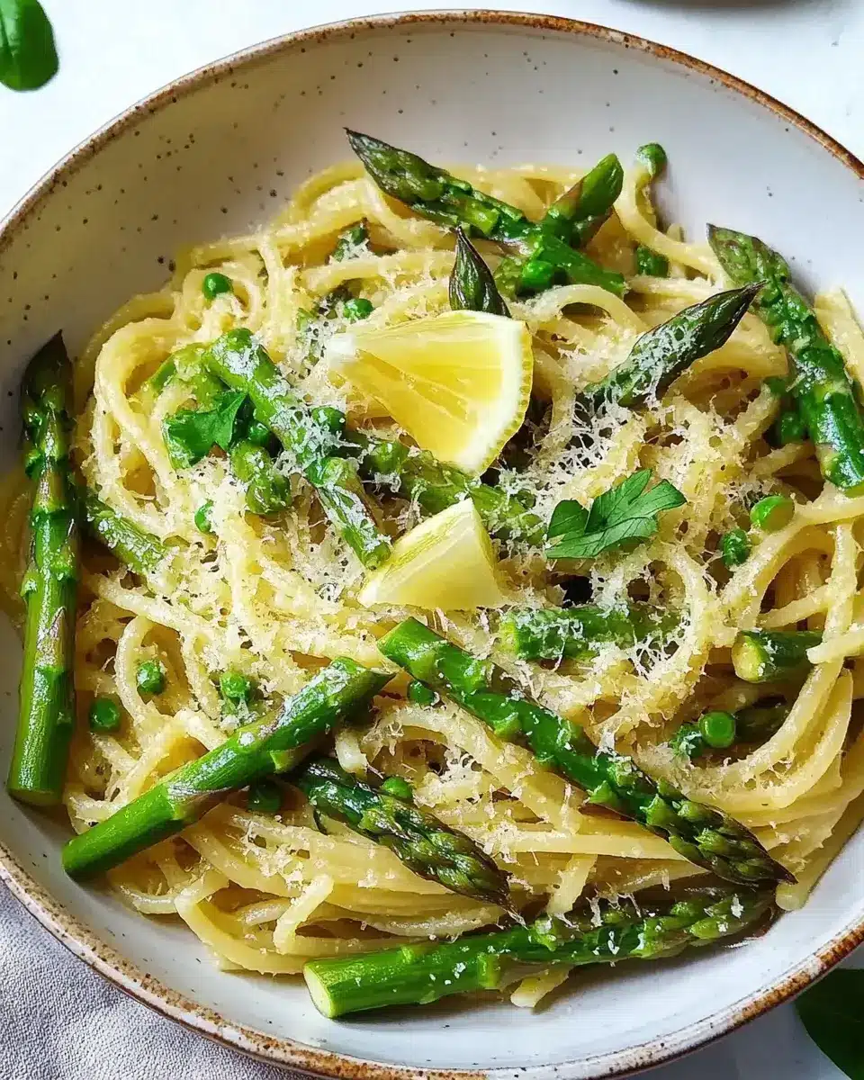 Grüner Spargel Zitronen Pasta – Bestes Rezept for Fresh Flavor