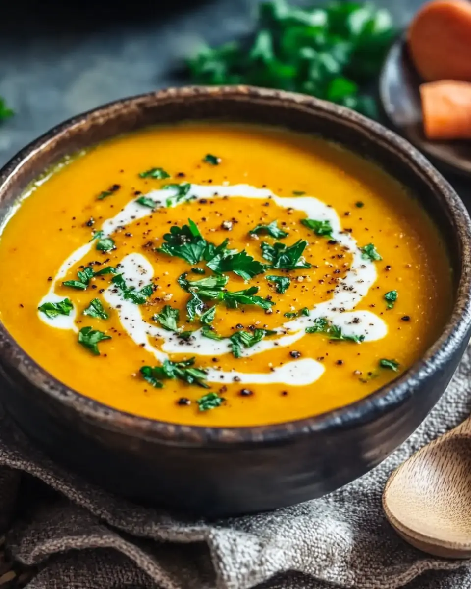 Kürbissuppe mit Kokosmilch und Karotten – Bestes Rezept für Gemütlichkeit