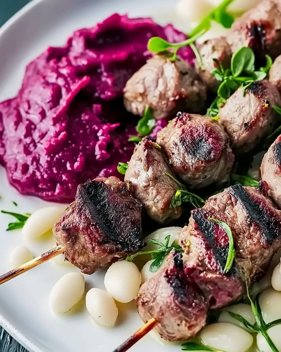 Lammspieße mit weißen Bohnen: Einfach, Gesund & Unglaublich Lecker