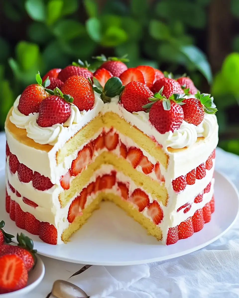 Erdbeer Mascarpone Torte – Ein fruchtiges Sommerhighlight für jeden Anlass First Image First Image