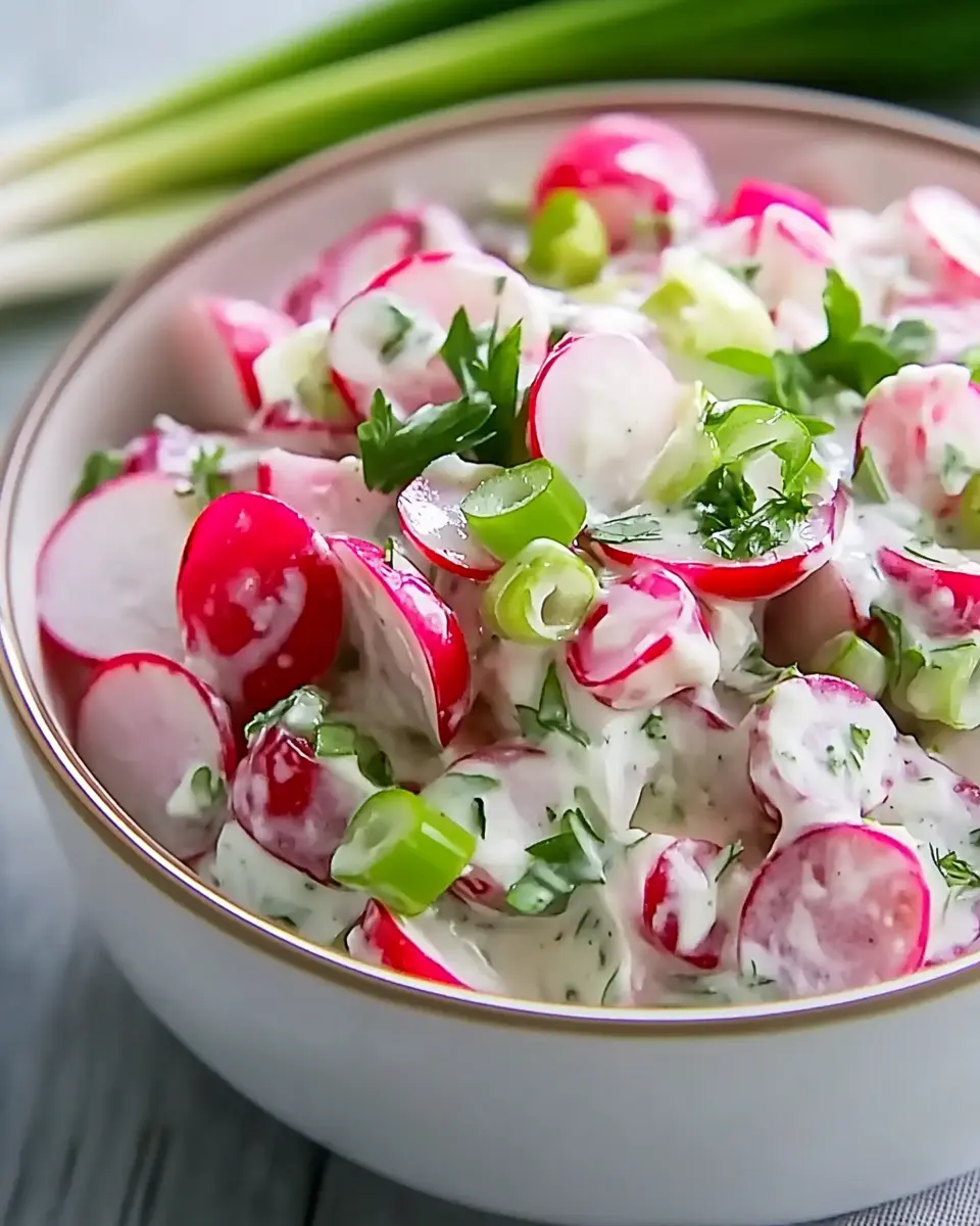 Radieschensalat mit Sahne: Einfach, cremig und erfrischend! 7