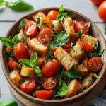 Sommerlicher Brotsalat mit Tomaten – Frisch, gesund und lecker First Image First Image