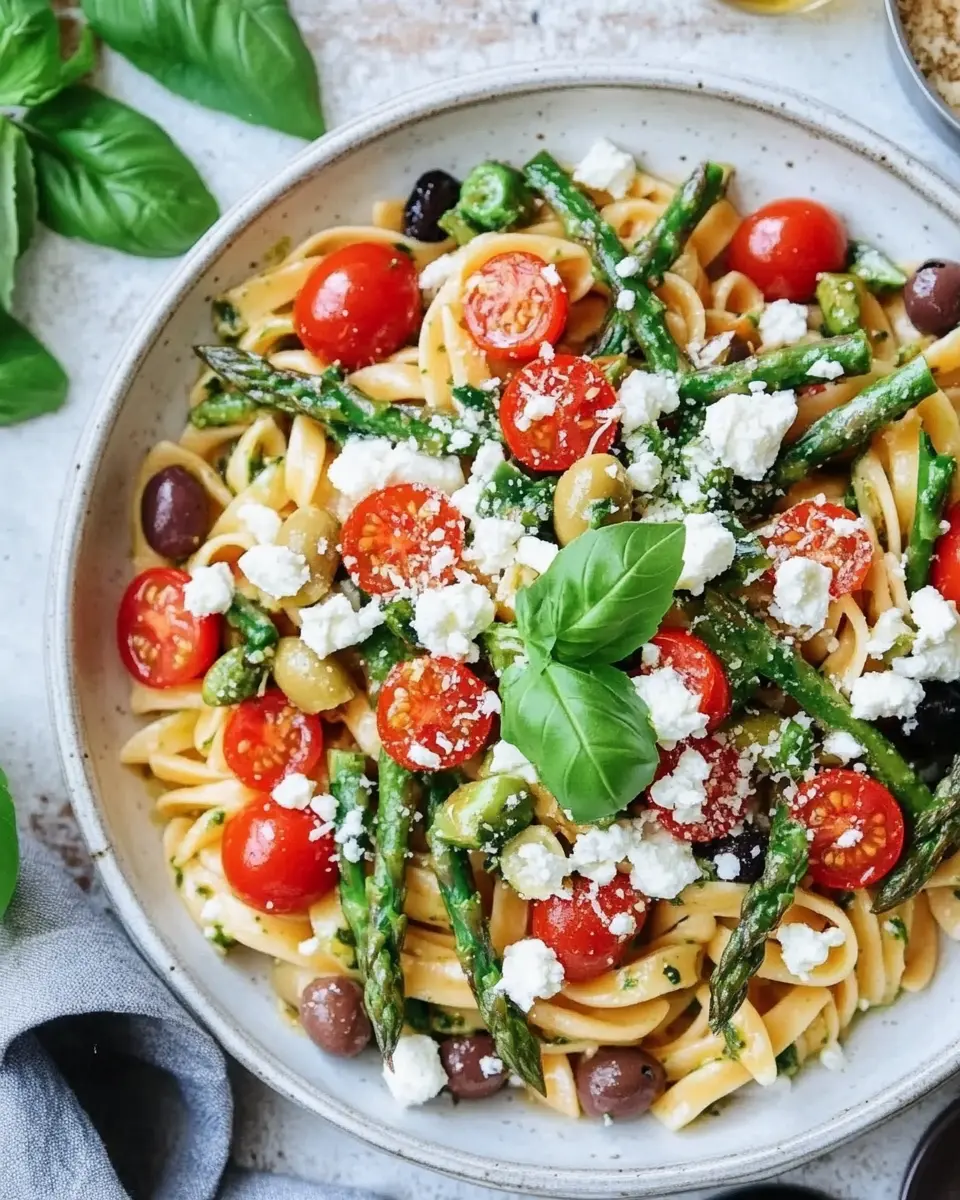 Pasta Spargel Salat mediterran – Ein frischer, leckerer Frühlingsgenuss First Image First Image