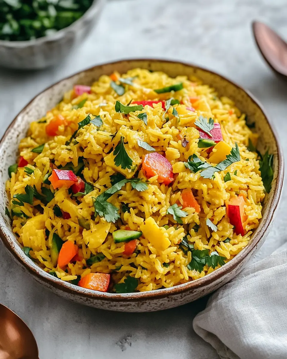 Reissalat mit Curry – Bestes Rezept einfach & schnell First Image First Image